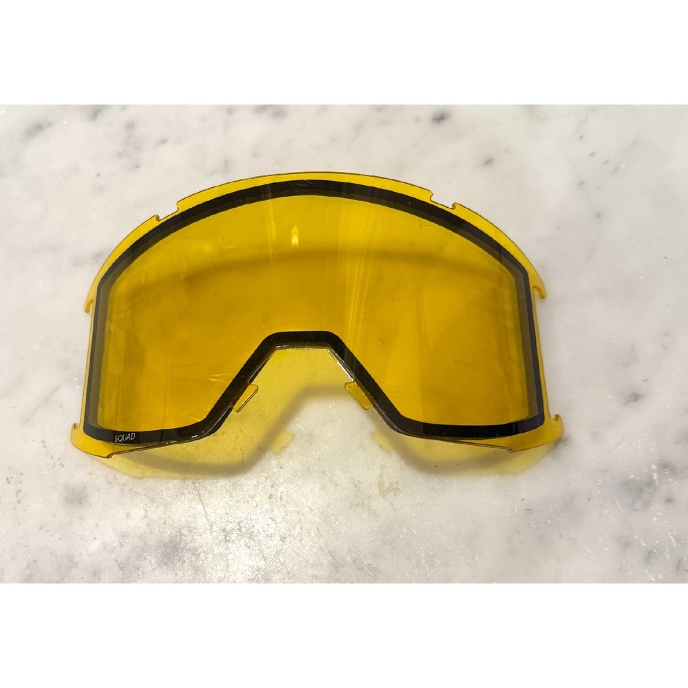 Smith Squad Replacement Lens Yellow ChromaPop VLT 69% Sunny Day - Picture 1 of 2